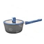 COVERED FORGED SAUCE PAN WITH LINE OUTSIDE